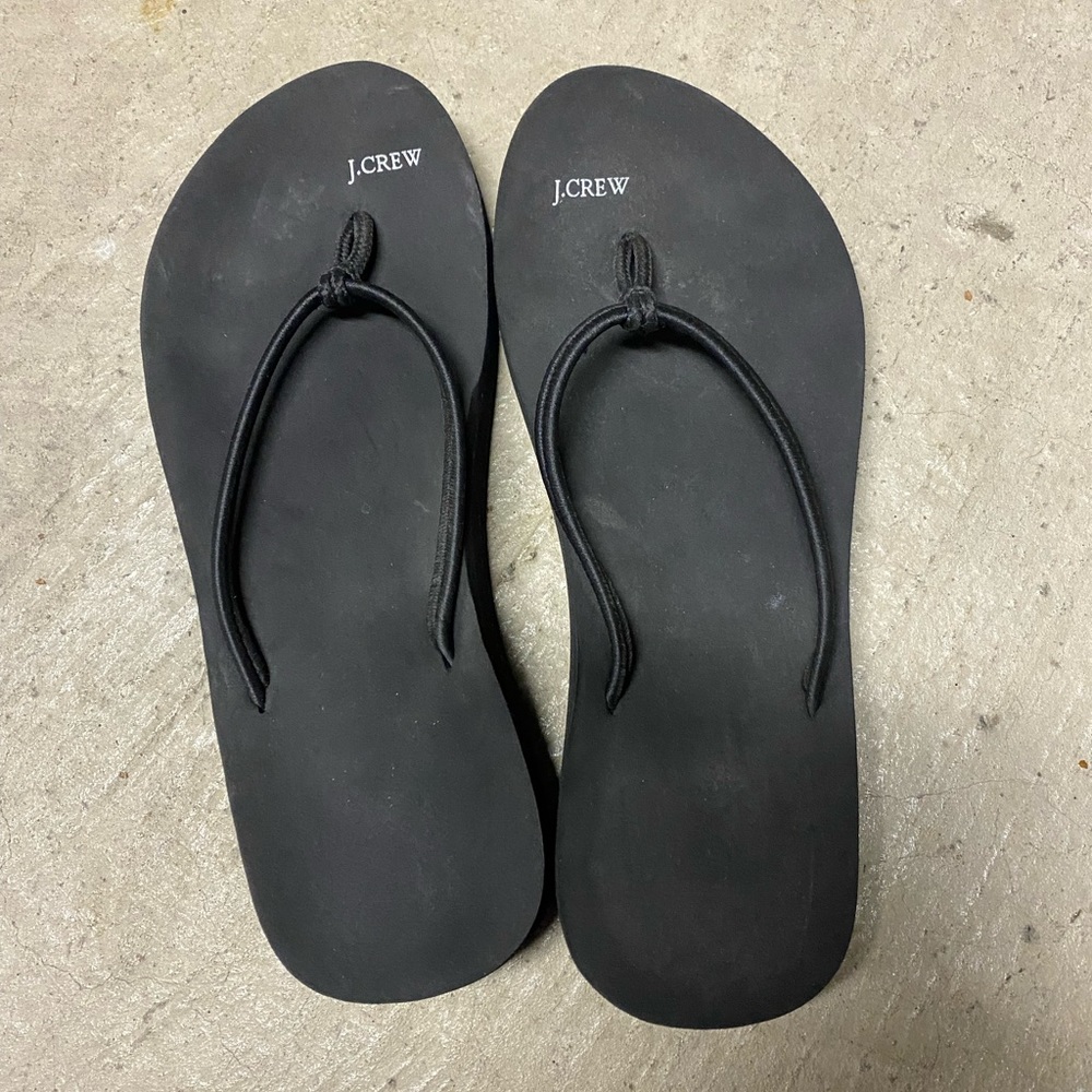 J Crew flip flops